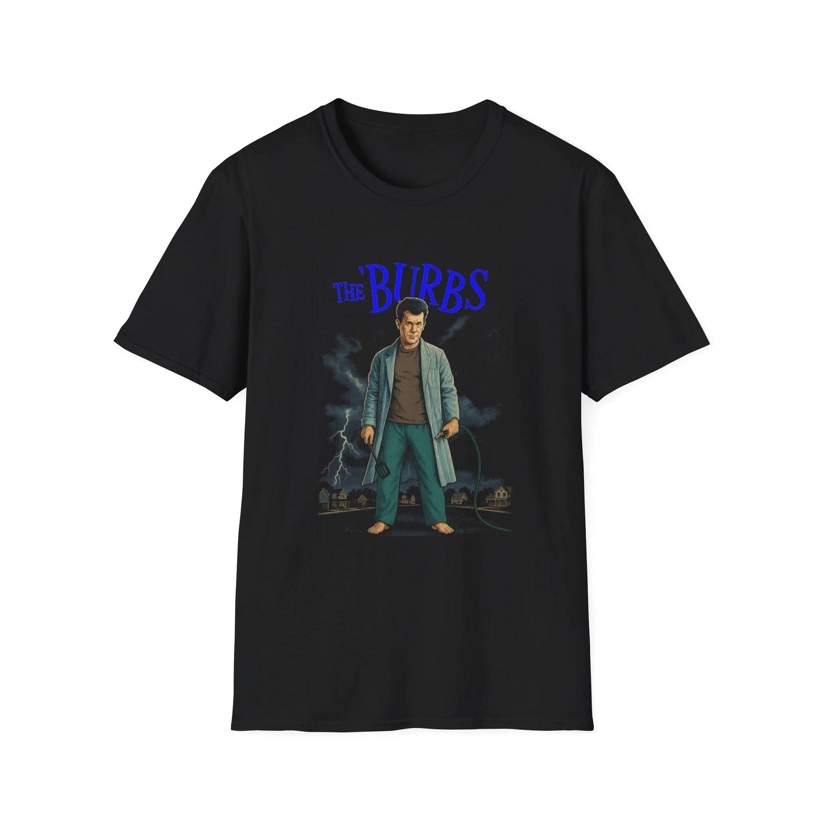Vintage The Burbs Tshirt, Retro Graphic Tee, M