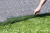 Bordure de Jardin en métal alu/zinc - ICH-ZAPFE.DE - 13,5 cm x 120 cm - Galvanisé - Métal