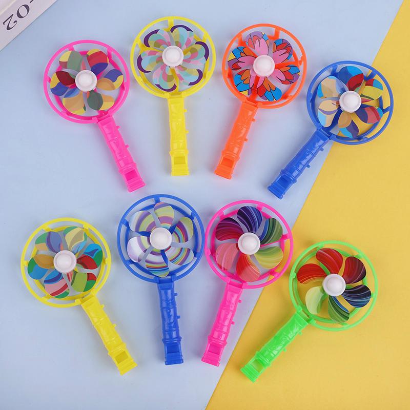 

12/30Pcs Colorful Whistle Pinwheel Game Toys Kids Birthday Party Favors Goodies Bag Pinata Filler Christmas Back to School Gifts 12Pcs