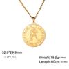 My Shape 12 Constellation Necklace Gothic Zodiac Pendant Chain Women Men Leo Aries Virgo Capricorn Birthday Jewelry Wholesale