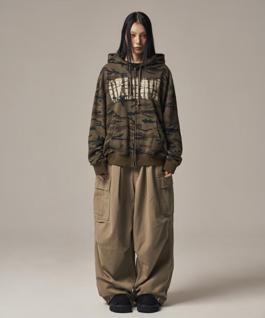 IDWS Titan Cargo Balloon Pants Beige