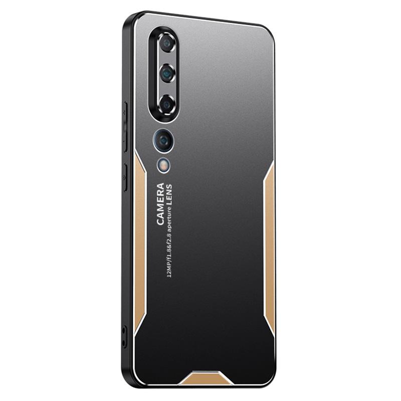 For Xiaomi Mi 10 Shockproof Case Aluminum Alloy Protective Back Shell with Camera Lens Cover