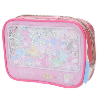 Marimo Craft Sanrio My Melody 50. Jubiläum Girly Pop Herz Shaka Shaka Tasche, Rosa, ca.. B170 x H130 x T50mm, MMM-552
