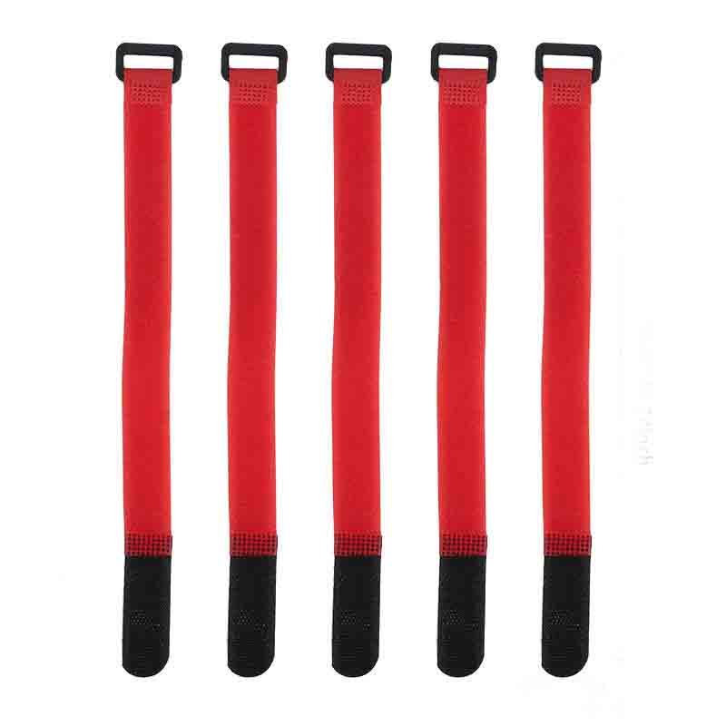 5/10pcs Reusable Hook and Loop Straps Nylon Securing Cord Straps Fastening Cable Ties Cable Straps Organizer Fastener Tape
