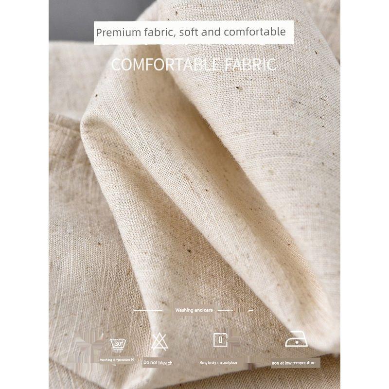 Summer Chinese Style Retro Stand Collar Linen Shirts Men's Loose Casual New Chinese Cotton Linen Short sleeve Shirt Thin