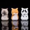 Creative Decor Crafts Pet Cat Figurine Model Figure Mini Animals Ornament Kid Gift Cute Is Suitable As an Ornament