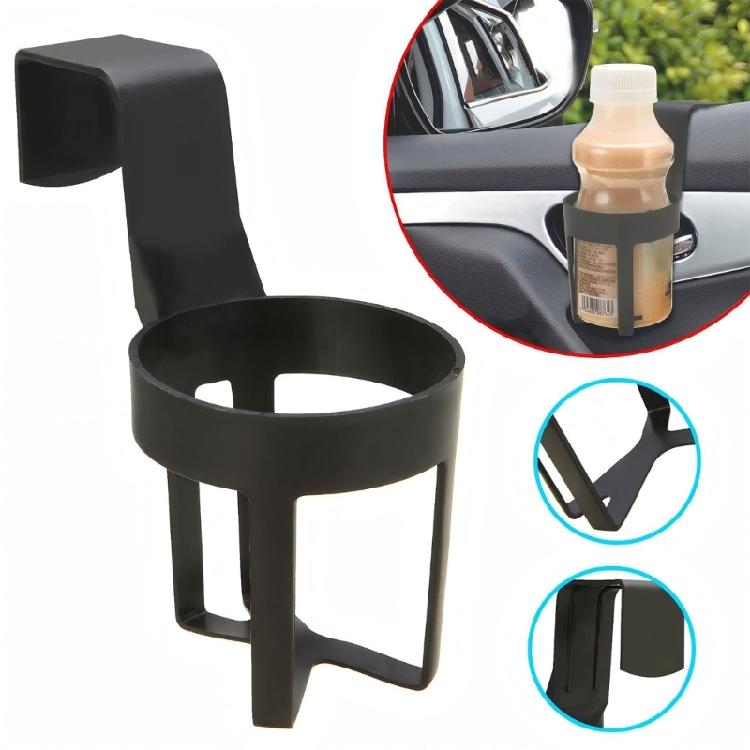 Travel Drink Access Hanging Cup Basket Pack of 4 for Boats Motorhomes and Vehicles, Hook-On Plastic Cup Frame Plus