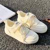Little white shoes women's shoes Korean with skirt 2025 new spring shoes children ins tide niche versatile board shoes