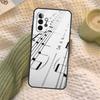 Piano Keys Musical Case For Samsung Galaxy A16 A33 A36 A56 A26 A15 A55 A53 A35 A22 A32 A52 A54 A34 A14 A05 A06