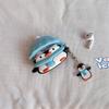 Süßer Pinguin für AirPods Pro 1. Generation Schutzhülle Cartoon 1. Generation Pro1 Apple Bluetooth Headset Hülle weiblich