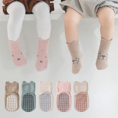 Baby Non-slip Warm Cotton Socks Shoes Infant Walk Socks Shoes Winter Baby Floor Casual Toddler Anti-slip Sock Indoor Slippers