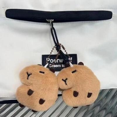 Capybara Doll Keychain Key Ring