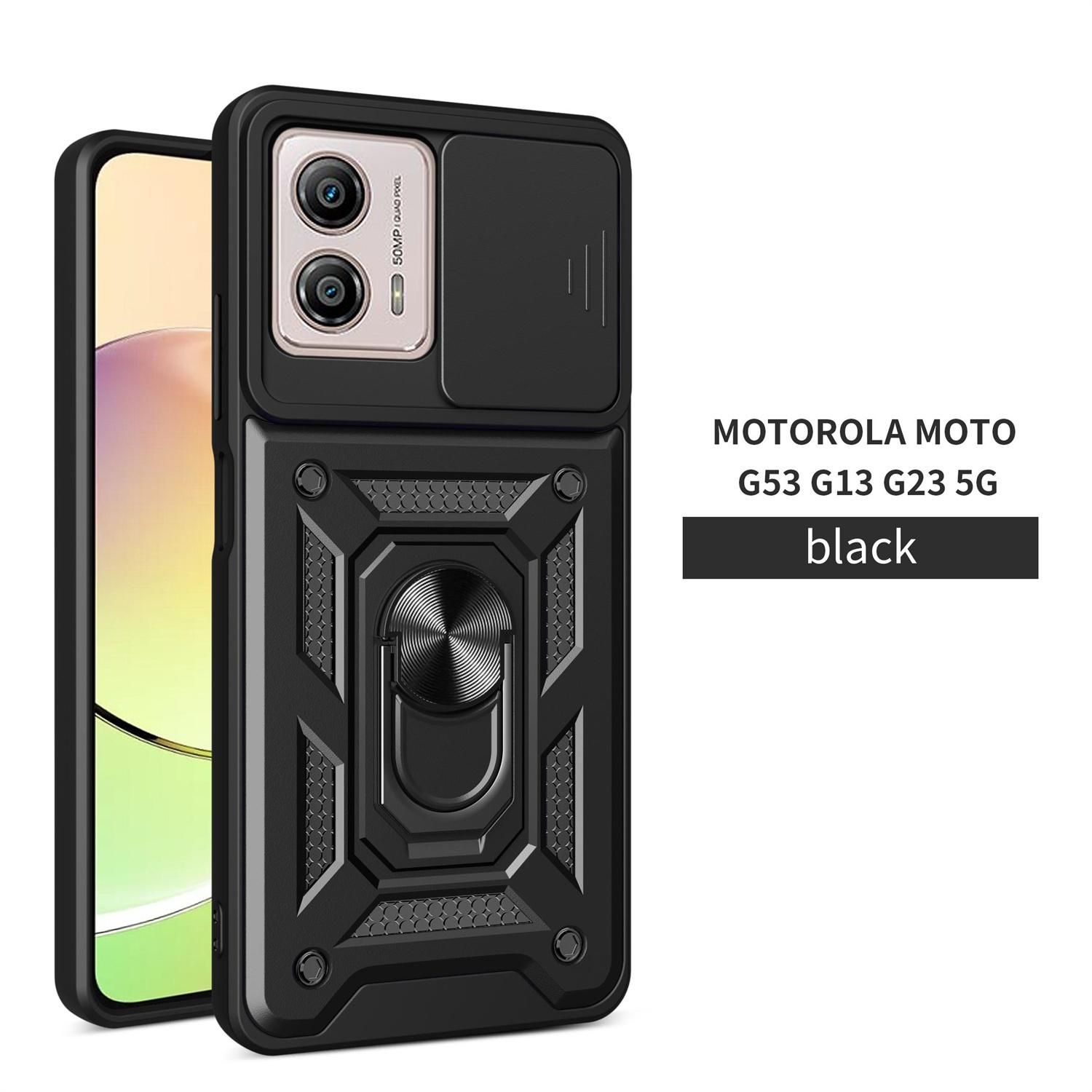 

Для Moto G13 G23 G53 Автомобильный Магнитный Держатель Кольцо Защитный Чехол Для Motorola Moto G53 G13 G23 5G Камера Ударопрочный Бронированный Чехол For Moto G53