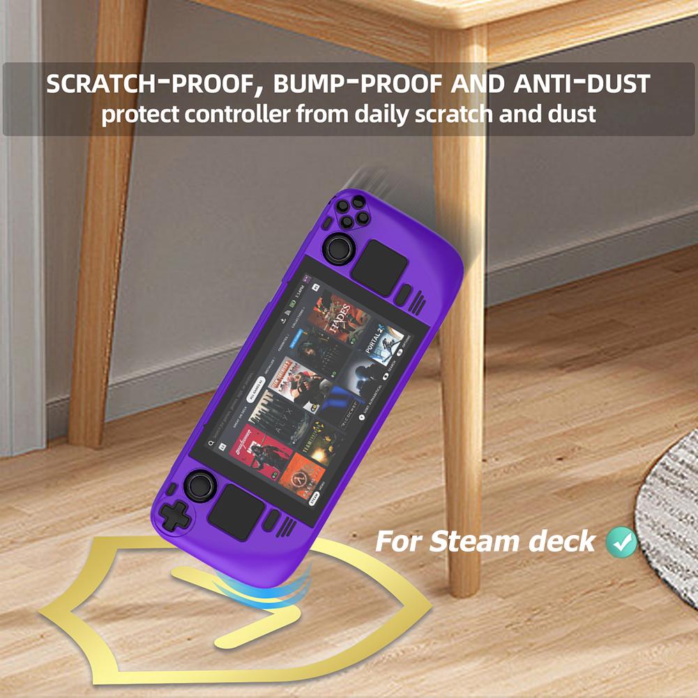 Protection Cover with Stand Soft Game Console Protective Cover Shockproof for Steam Deck Game Console for Steam Deck Game Player