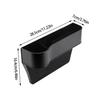 Car Seat Gap Filler Organizer Box Car Front Seat Storage Holder ABS Auto Seat Crevice Slit Organizers Box Universal Car Interior