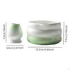 Japanisches Matcha Tee-Set, Kit mit Schale, Besenhalter, Elegantes Set