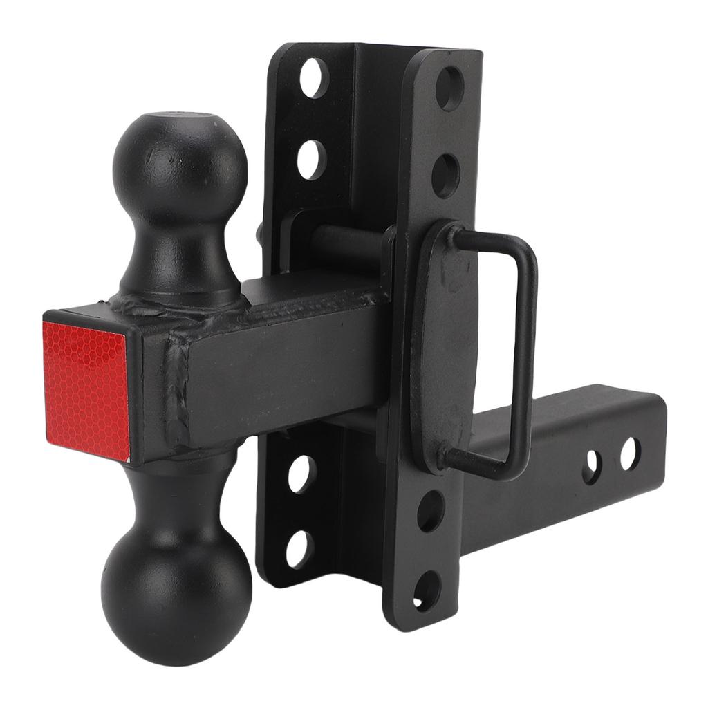 Adjustable Trailer Hitch Ball Mount 6 Inch Drop Rise Heavy Duty Tow Hitches for 2 Inch Hitch Receiver 12500 Lbs Capacity