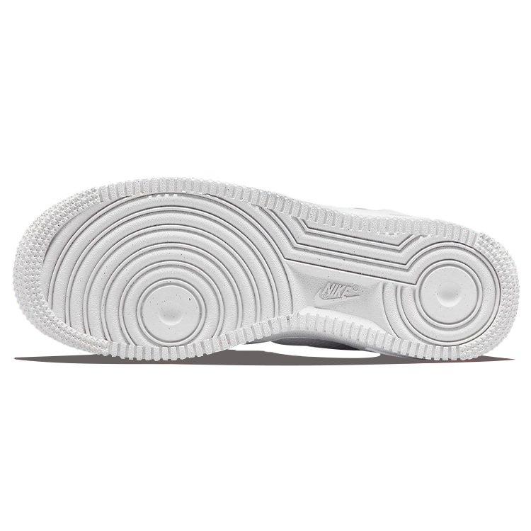 Nike Air Force 1 Low Multi-Swoosh White Particle Grey Photon Dust Bright Crimson GS DO6486-100