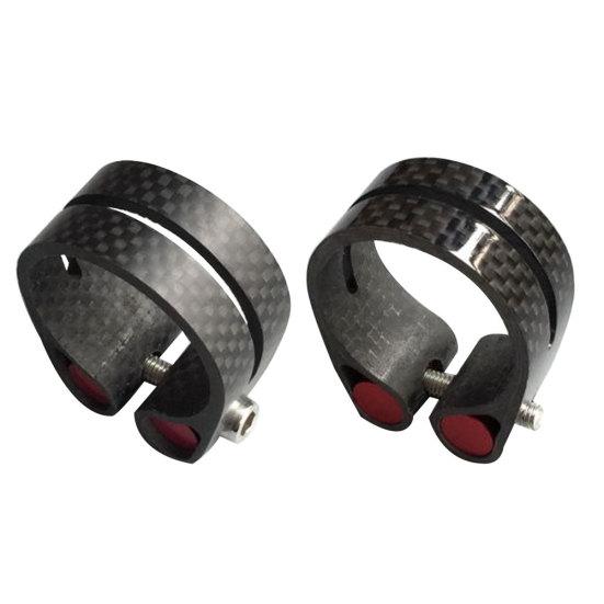 Fibra de Carbon 3K Șa Bicicletă Rutieră MTB Mountain Bike Clip Tijă Șa