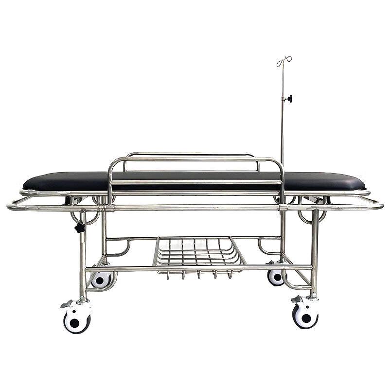 Zuolou Stainless Steel Emergency Rescue Stretcher Trolley