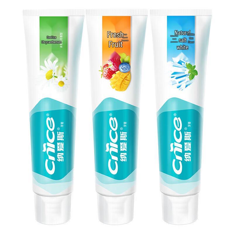 NICE Fresh Fruit & Cool Ice Chrysanthemum Toothpaste Set