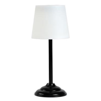 Solar Tischleuchte LED Schreibtischlampe Warmes Licht Kabellose Nachttischlampe mit Lampenschirm Einfache Leselampe für Schlafzimmer Wohnzimmer