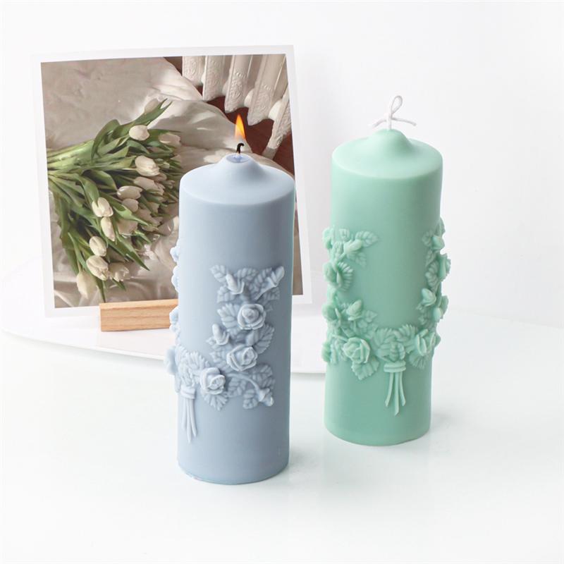 M-Moderne-Kerze Silikonformen zur Herstellung von Kerzen, Harzen, Duftkerzen, handgemachten Wachsseifen