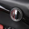 Red Carbon Interior inner Door Handle Bowl Cover Trim For BMW Mini Cooper 14-21