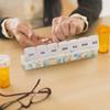 New Hot Large Premuim Portable Travel 7 Days 7 Grids Pill Box Cases Container Organizer Storage for Vitamin Medicine Fish Oils