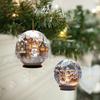 Christmas Snowman Decorative Pendant 3D Globe Design Holiday Festive Tree Hanging Decor Unique Xmas Decor Gift Ornament