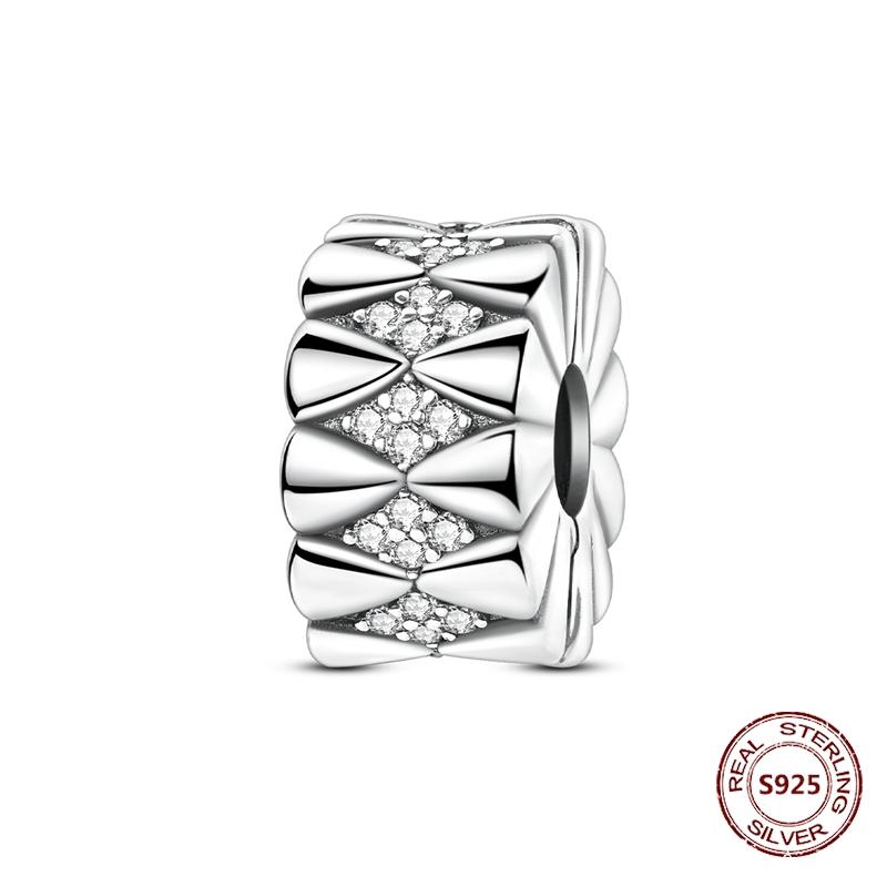 Copper Buckle Copper Charm Blue Star Moon Bead Butterfly Suitable For Original Bracelet Zircon Fine Diy Jewelry