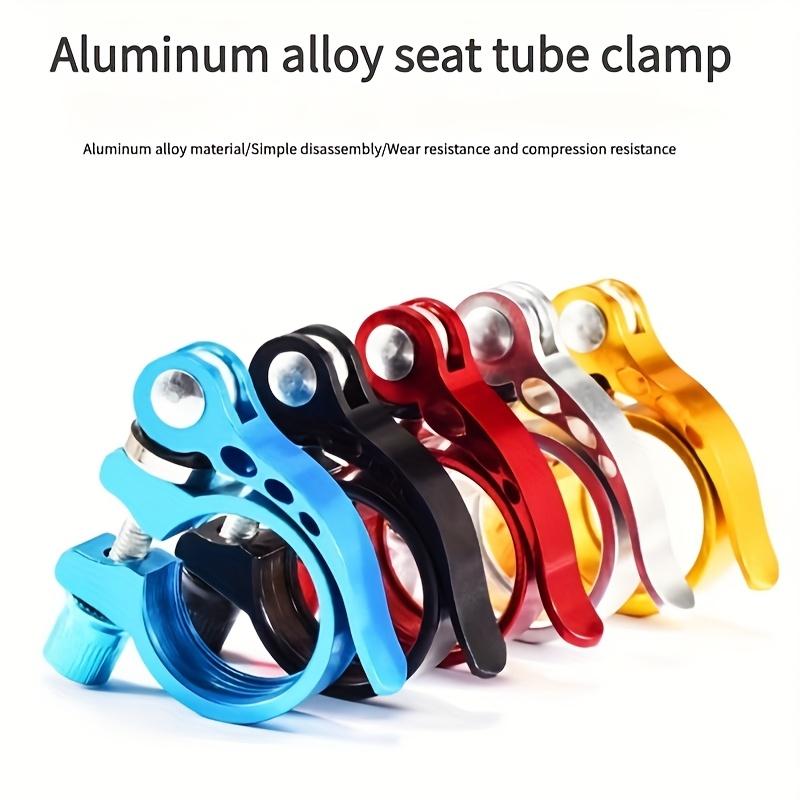 Szybkozamykacz do sztycy podsiodłowej roweru, Blokada sztycy podsiodłowej ze stopu aluminium do rowerów szosowych, Wielokolorowe opcje, Akcesoria, Bezpieczny zacisk sztycy podsiodłowej