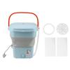 16L Portable Washing Machine with Soft Spin Function Drain Pipe 65W Fully Automatic Portable Washer