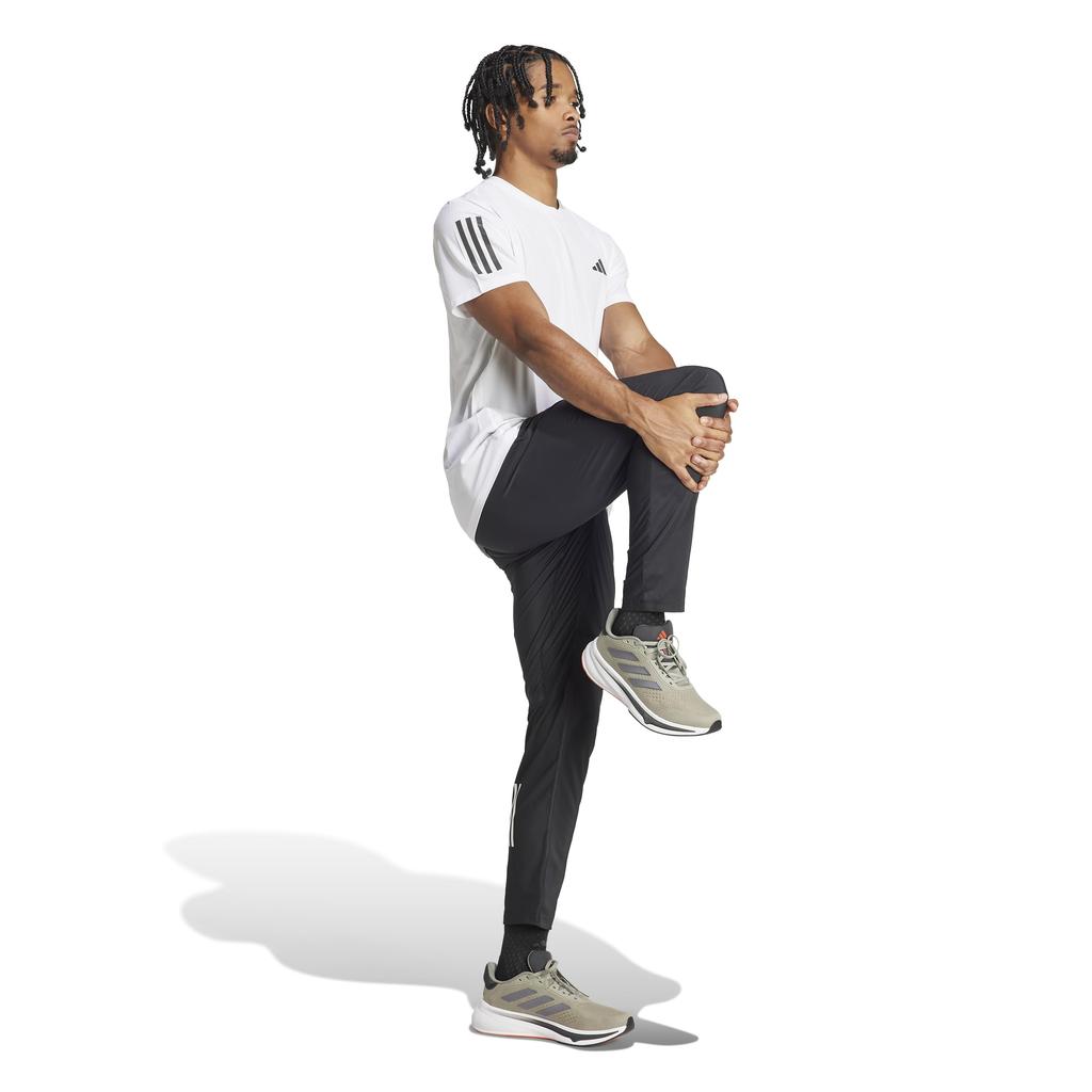 Adidas Own the Run Kurzarm Laufshirt Weiß Größe M, Herren, (IK7436),