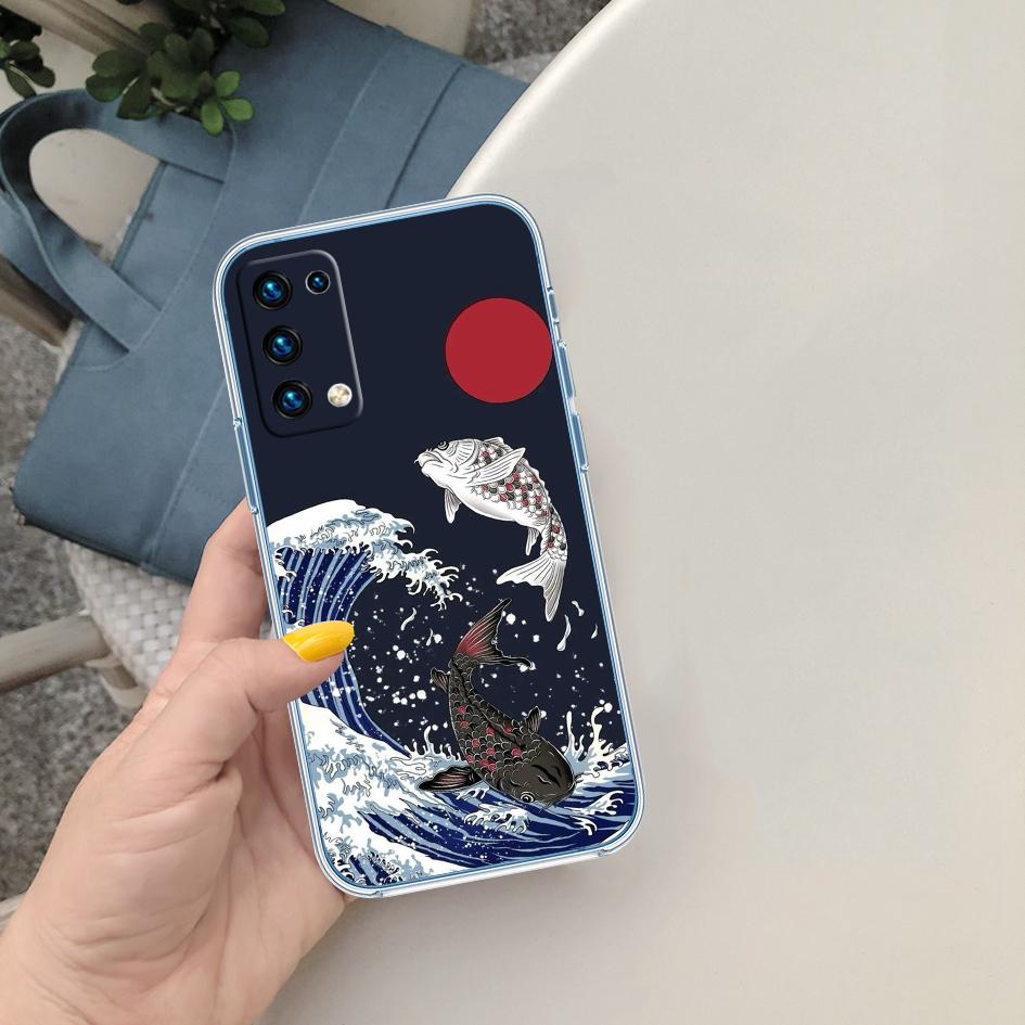 QT21 Great Wave Off Kanagawa New High-End Phone Case for Moto Edge 20 30 S30 40 50 Fusion Plus Pro Lite Neo Ultra G Stylus Play