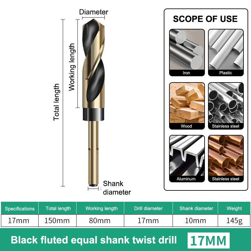 1Pcs Straight Shank 12-30Mm Speed Twist Drill Bit Cobalt Metal Stainless Steel Design For Concrete Tile Glass Ceramic Wood