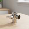 Brass Faucet Splitter Full Copper 1 To 2 Diverter High Stream Two Connector Adapter