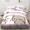 Bubu Dudu Cartoon Cute Bear Kawaii  Duvet Cover Set 3D Print Comforter Cover Bedclothes for Boy Girl Bedding Sets Bedroom Decor