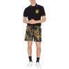 VERSACE JEANS COUTURE SS22 Polo Shirt Men's Black 72GAGT11-CJ01T-G89