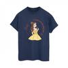 Disney Womens/Ladies Beauty And The Beast I´d Rather Be Reading Cotton Boyfriend T-Shirt