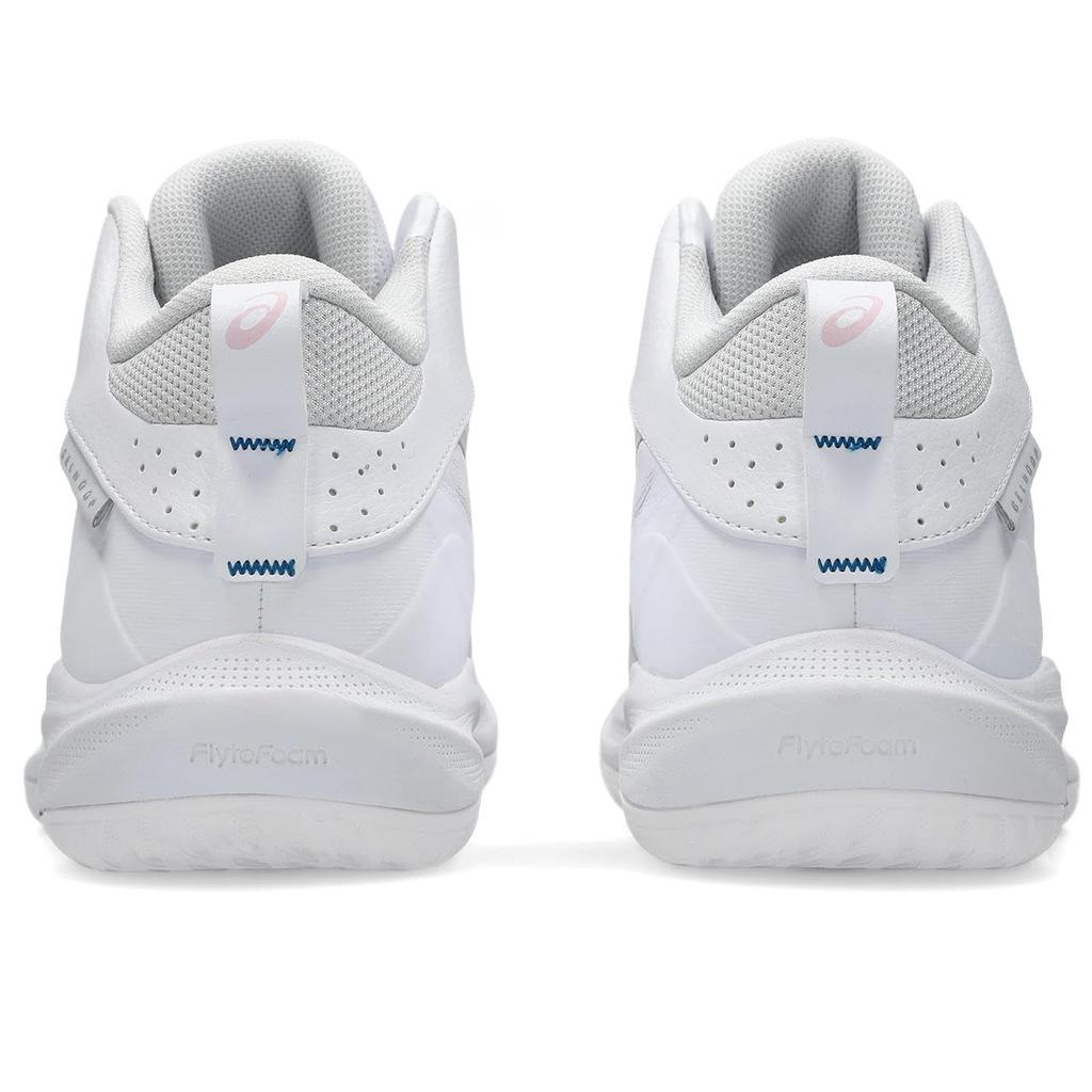 Asics GELHOOP V17 Basketball Shoes Unisex Size 103 2E (1063A096), Adult, (White/Barely Rose), 22.5 Cm,