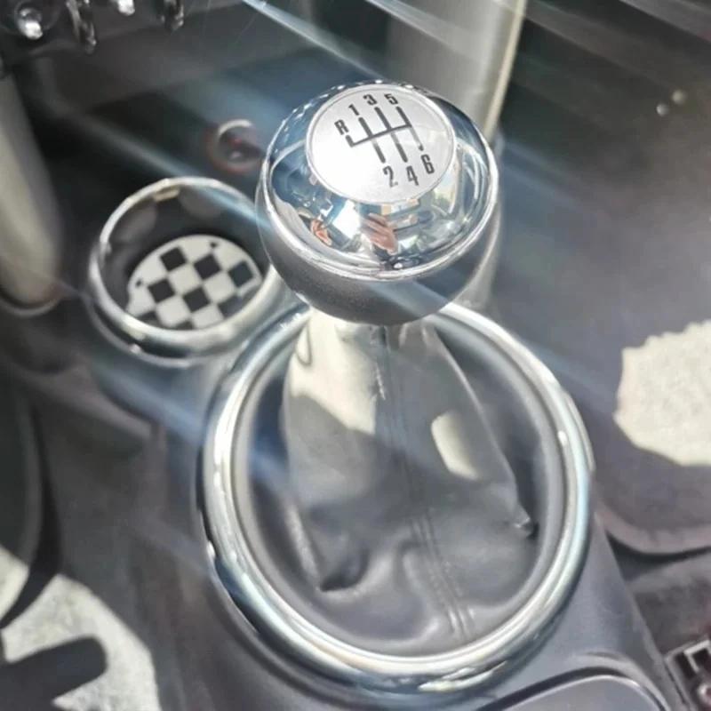 5/6 Speed Car Gear Shift Knob Shifter Lever Hand Ball For Mini R50 One D R52 R53 Cooper S 3 Doors 2001 2002 2003 2004 2005-2008