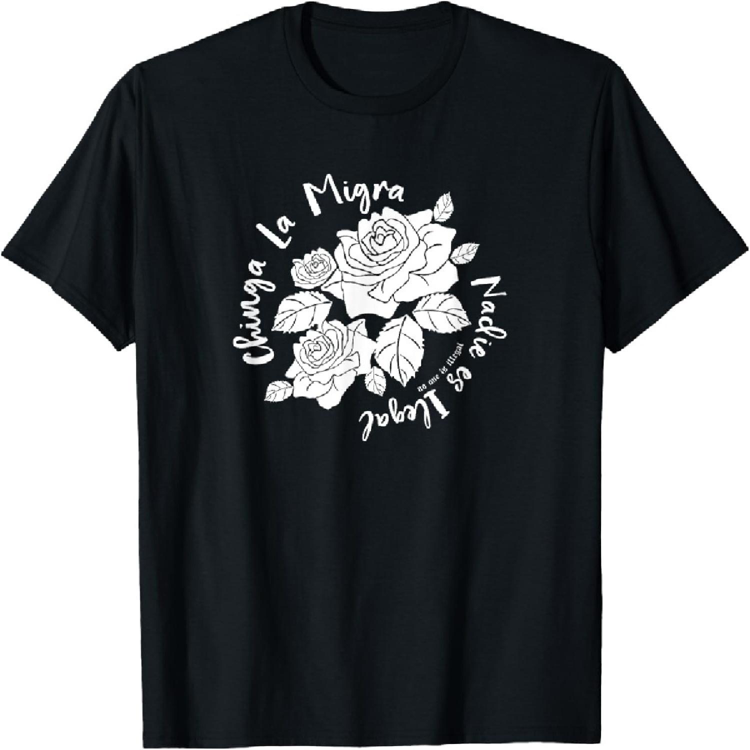 Chinga La Migra Immigration T-Shirt S