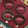 Christmas Ornaments Snowflake Christmas Hat Bracelet Elk Beaded Ladies Christmas Snowman Bracelet Set