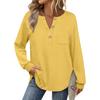 Women's Solid-color Fashionable Long-sleeved Top