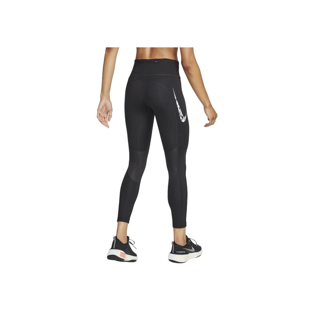 New Nike Fast Leggings Women's Black FN3268-010
