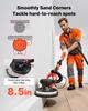 Drywall Sander, 1150W Electric Drywall Sander, Popcorn Ceiling Removal Tool with Vacuum Dust Collection, 5 Variable Speed 800-1700 RPM, LED Light,