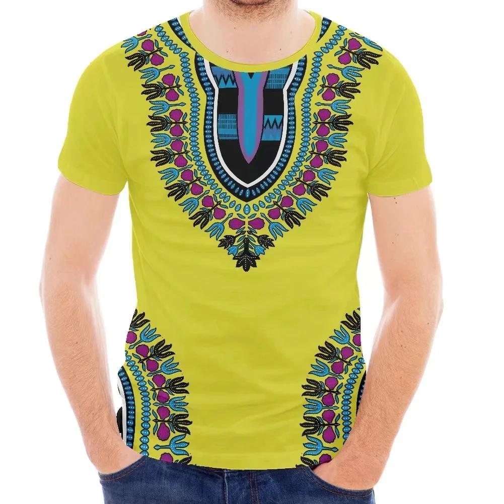African National 3D Printed T-Shirt New Men'S And Women'S Short-Sleeved T-Shirt Retro Street Trend