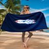 Cardiff Fc Clublogo Strandlaken Microvezel Strandlaken, Lichtgewicht en Sneldrogend, voor Zomervakantie, Zwembad Fan Verjaardagscadeau