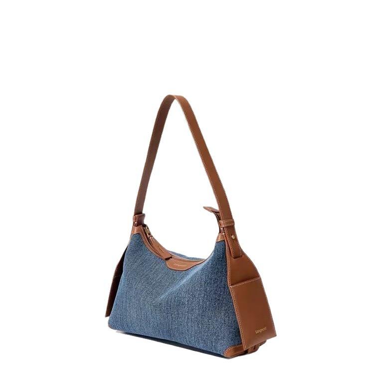 

Рюкзак серии Loose Ear, Повседневная одноплечевая джинсовая сумка кроссбоди